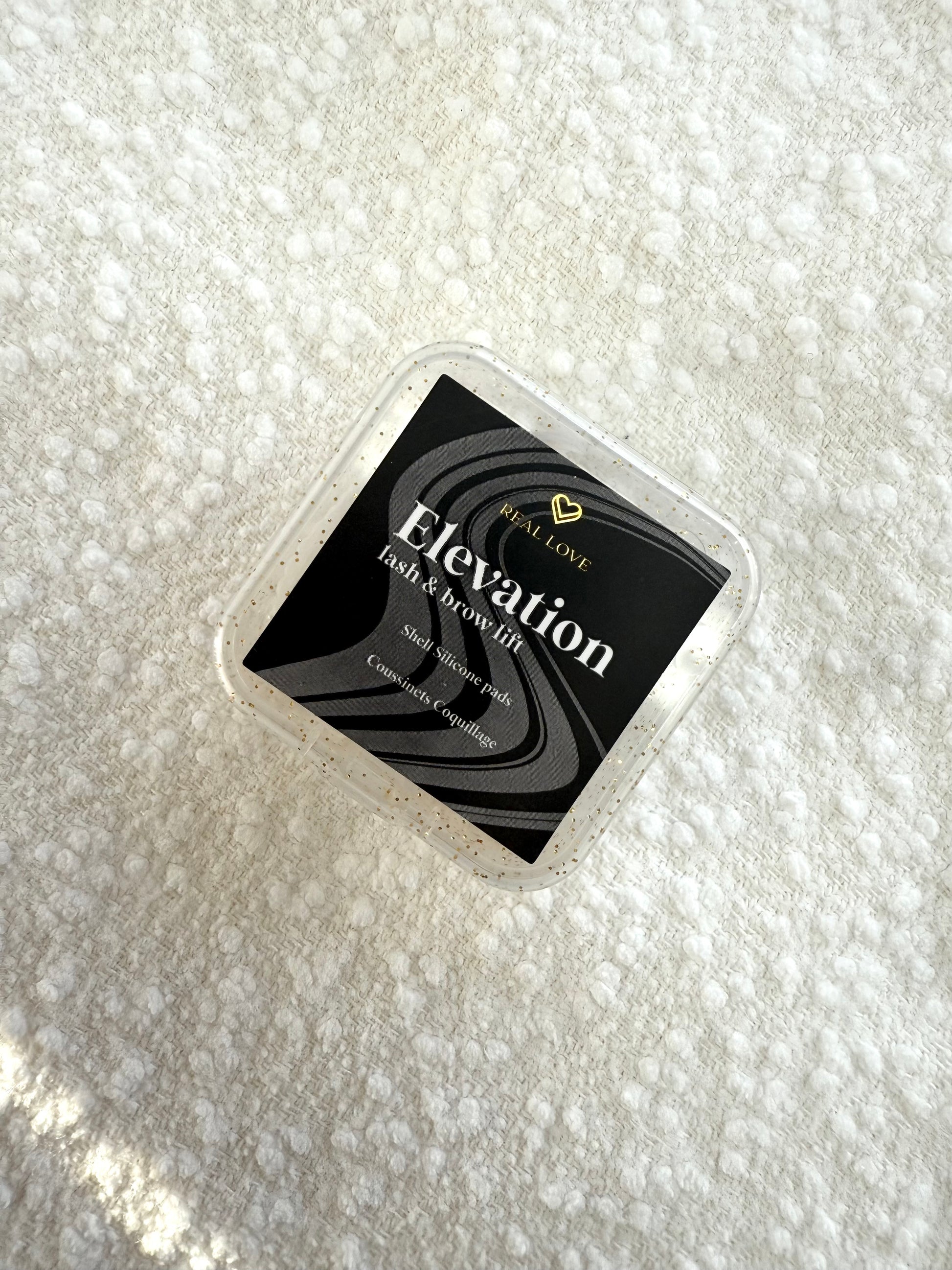 Elevation lash and brow lift coussinets coquillage