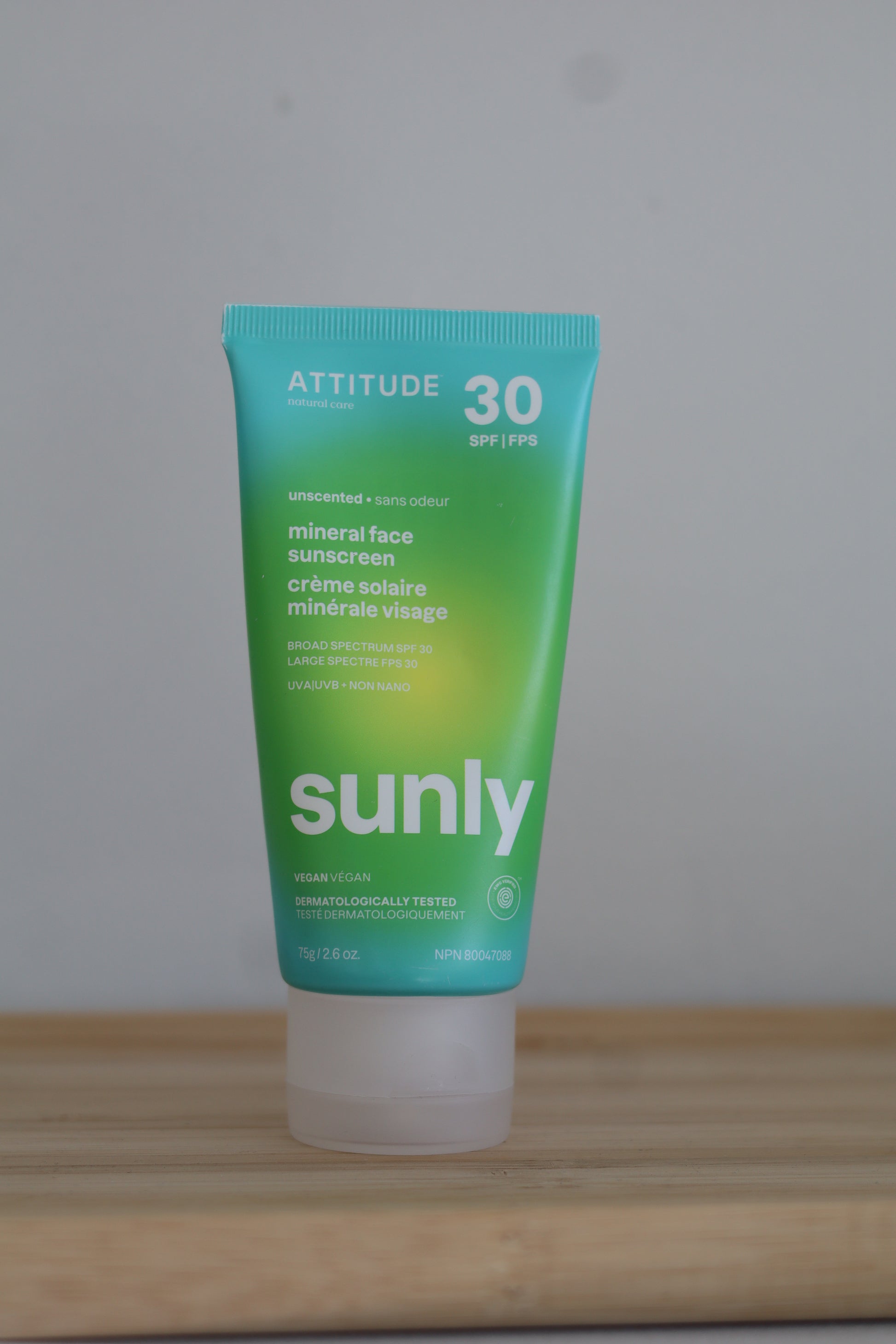 Sunly - Crème solaire minérale visage